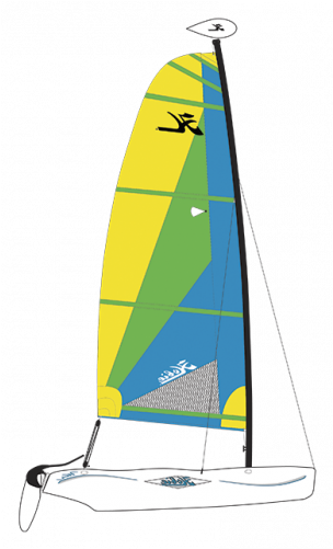 Hobie Cat Wave Club - Dinghy Sailing (500x500)