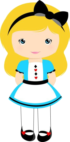 Supergirl - Alice No Pais Das Maravilhas Cute Png (286x580)
