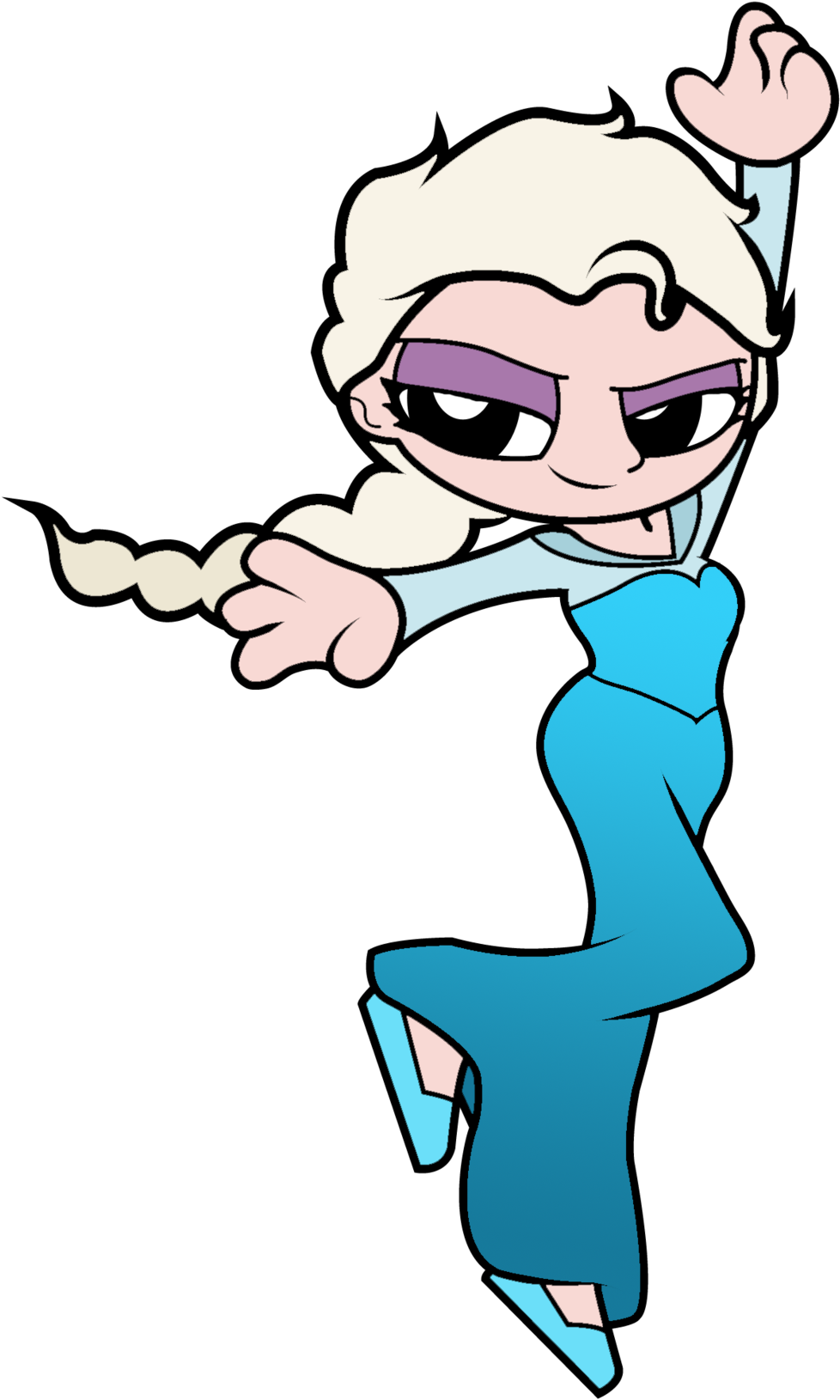 Mini Queen Elsa By Rainheart94 - Elsa (1024x1713)