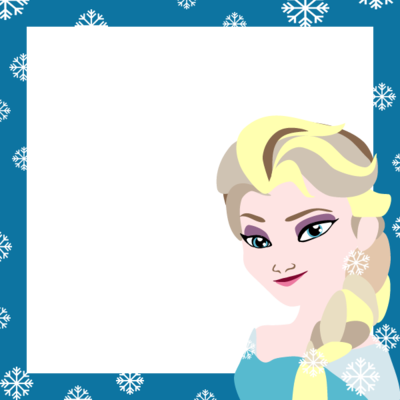 Moldura Elsa Frozen - Frozen (400x400)