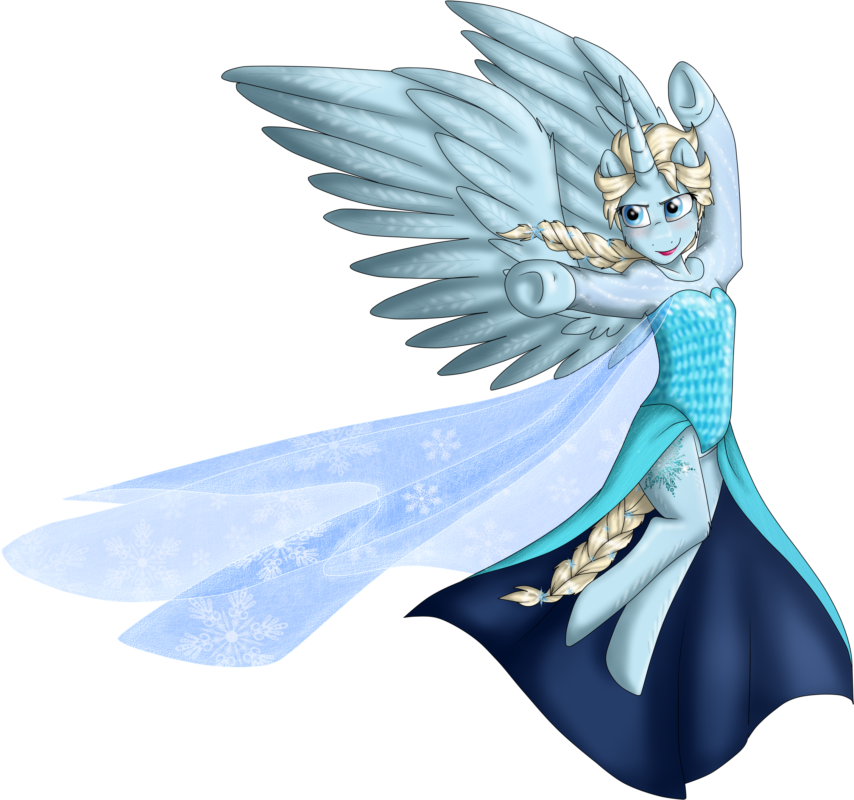 Elsa Wallpaper Png [mlf] By Namygaga - Drawing (2935x2753)