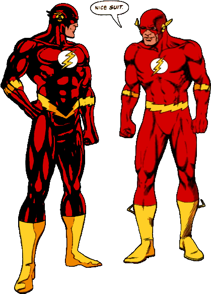 Nice Suit - Flash Wally Vs Barry (444x600)