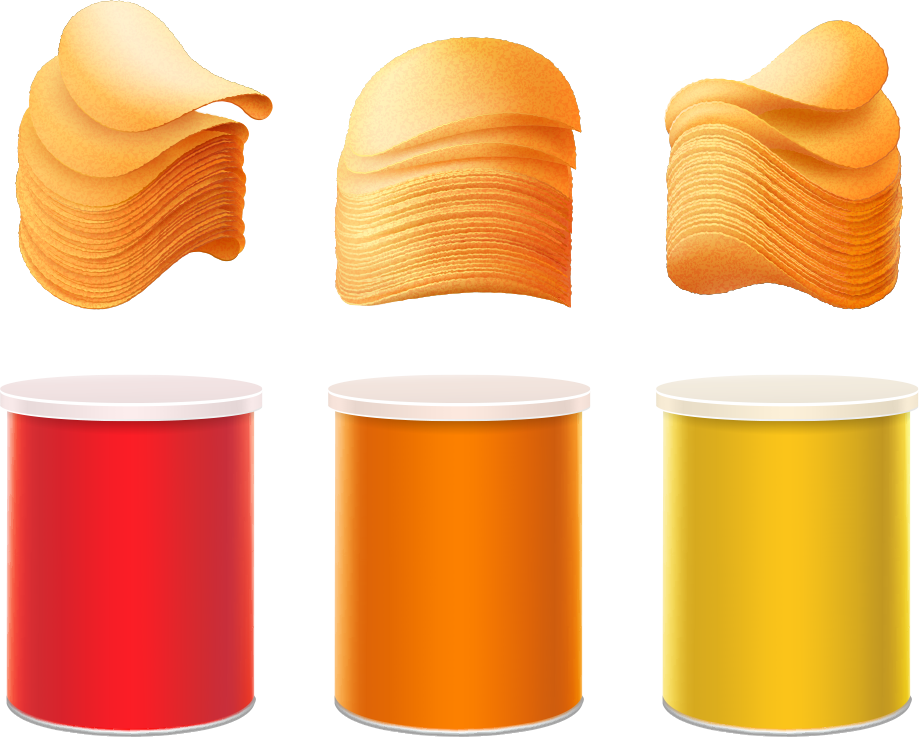 French Fries Potato Chip Box - French Fries Potato Chip Box (919x737)