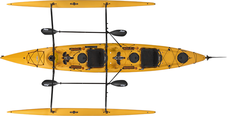 View Attachment - Hobie Mirage Tandem Island Kayak - 2016 Ivory Dune (730x374)