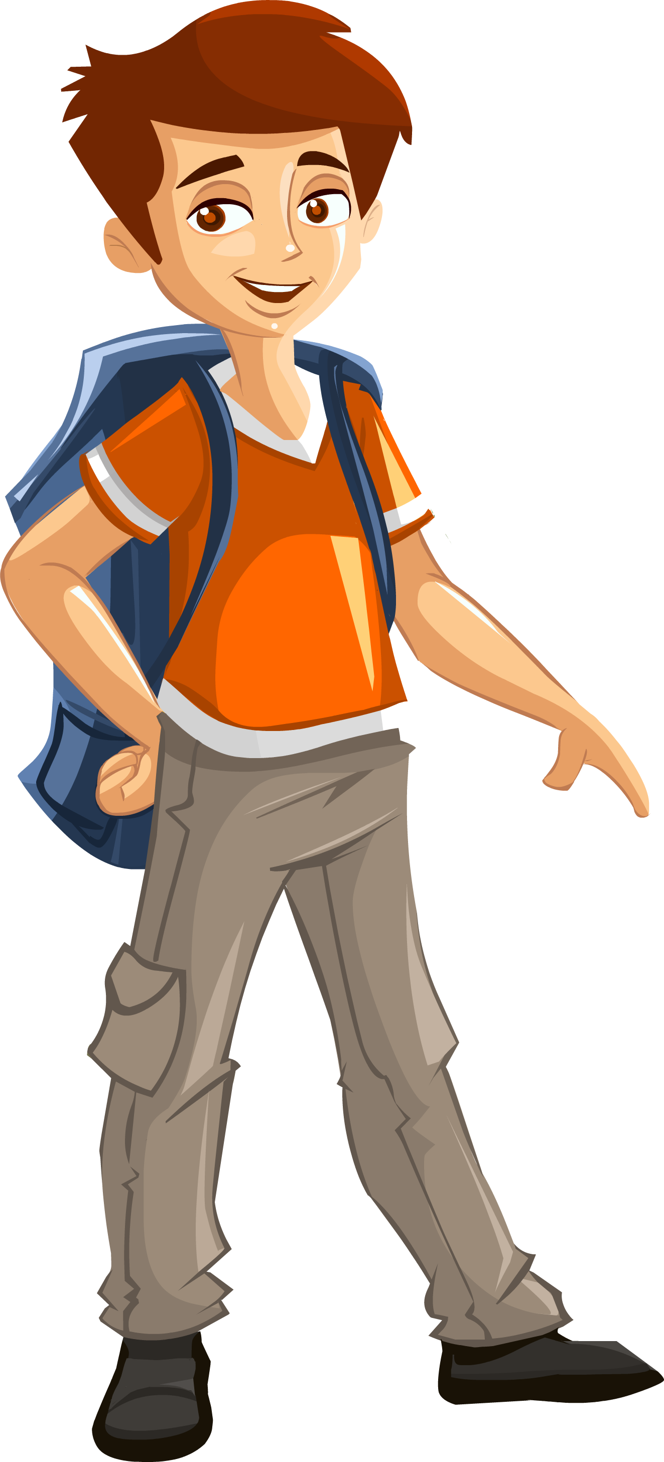Graphic Design Character Cartoon - Boy Characters Png (1323x2914)
