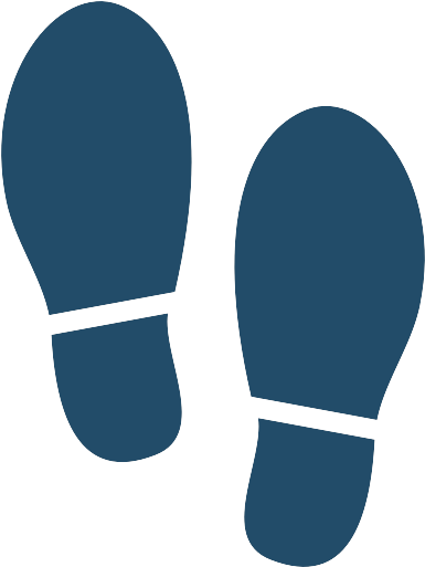 Selling A Business Austin Tx - Footprints Icon (512x512)