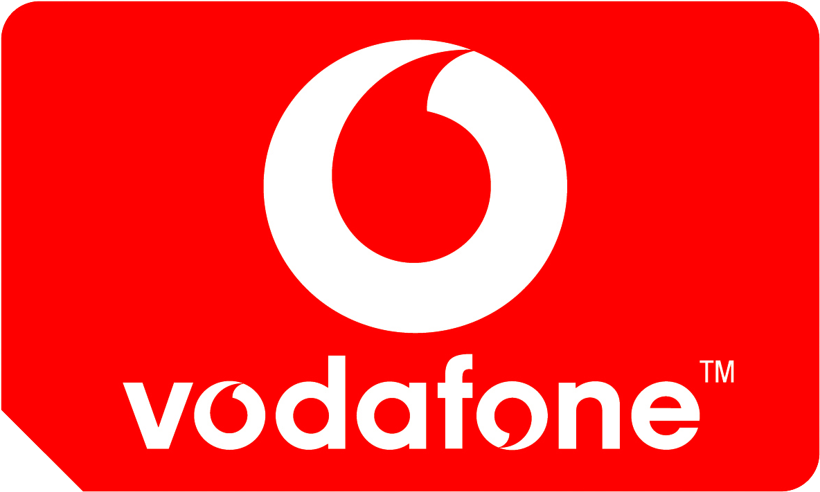 Vodafone Logo Old - Vodafone Sim Card Logo (1440x1024)