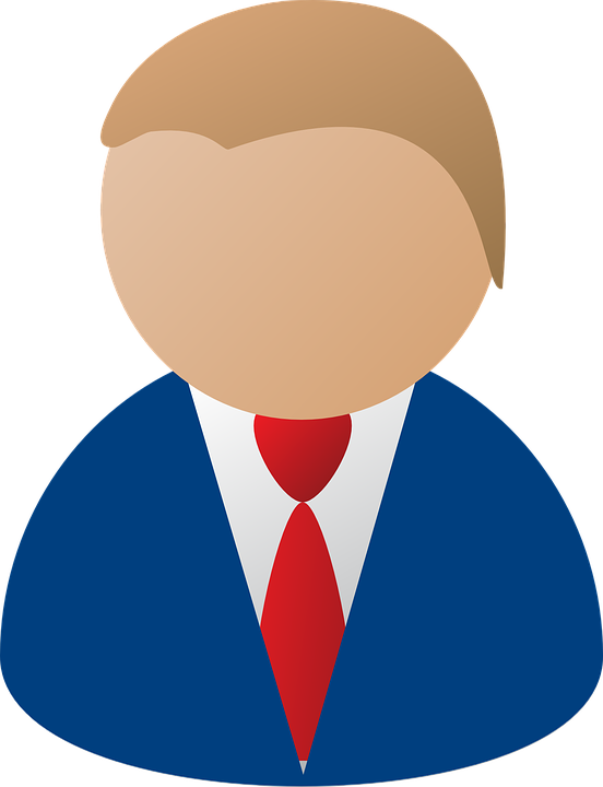 Business Man Clipart 8, - Person Clipart (552x720)