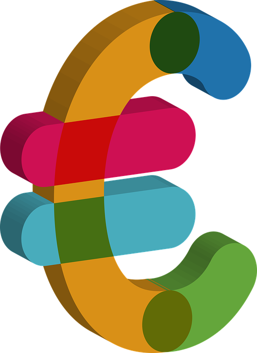 Euro, Currency, Business, Money, Cash, European - Euro Png (524x720)