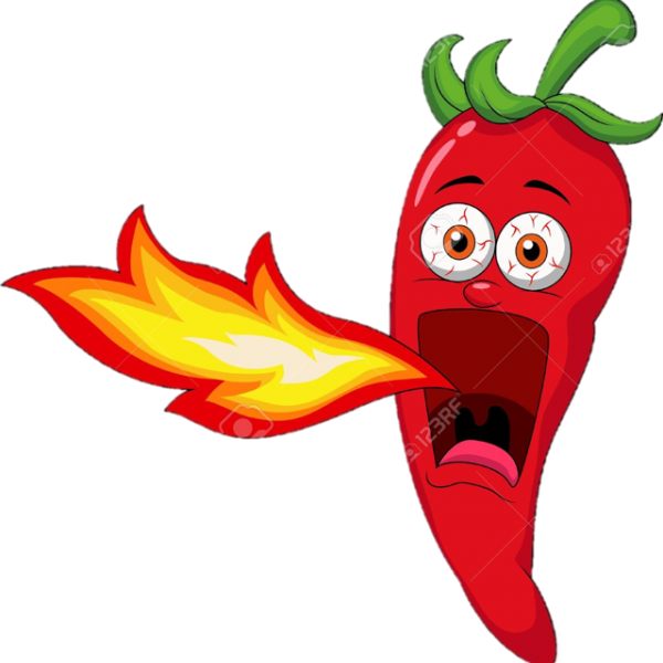 Hot Chili Cartoon (600x600)
