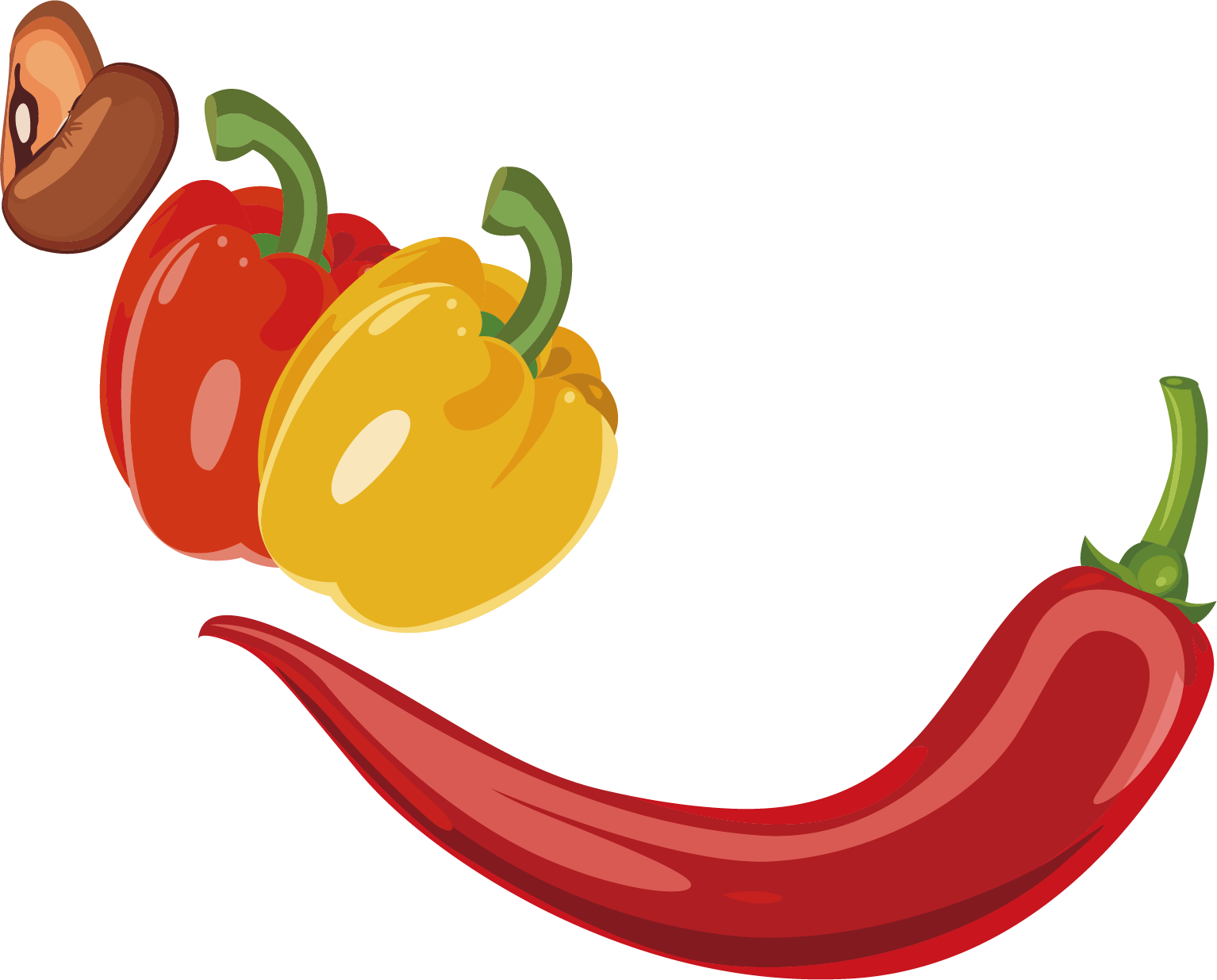 Chili Pepper Bell Pepper Vegetable - Chili Pepper Bell Pepper Vegetable (1534x1236)