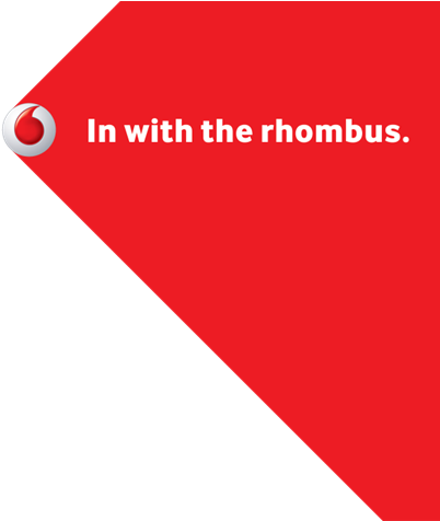 New Vodacom Background Vodafone Launches New Visual - Sign (470x479)