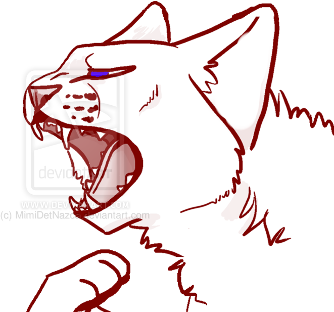 Cat Teeth By Mimidetnazca On Clipart Library - Cat Teeth By Mimidetnazca On Clipart Library (1024x680)