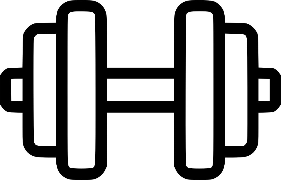 Dumbbell Comments - Dumbbell Icon Transparent Background (982x630)