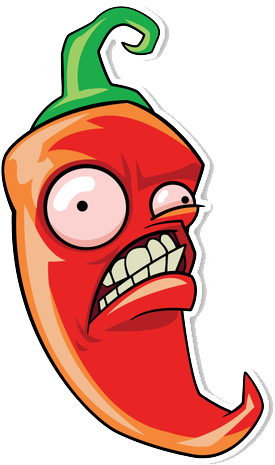 Holy Shit, I Love Capsicoal Already - Plants Vs Zombies Chili (500x500)