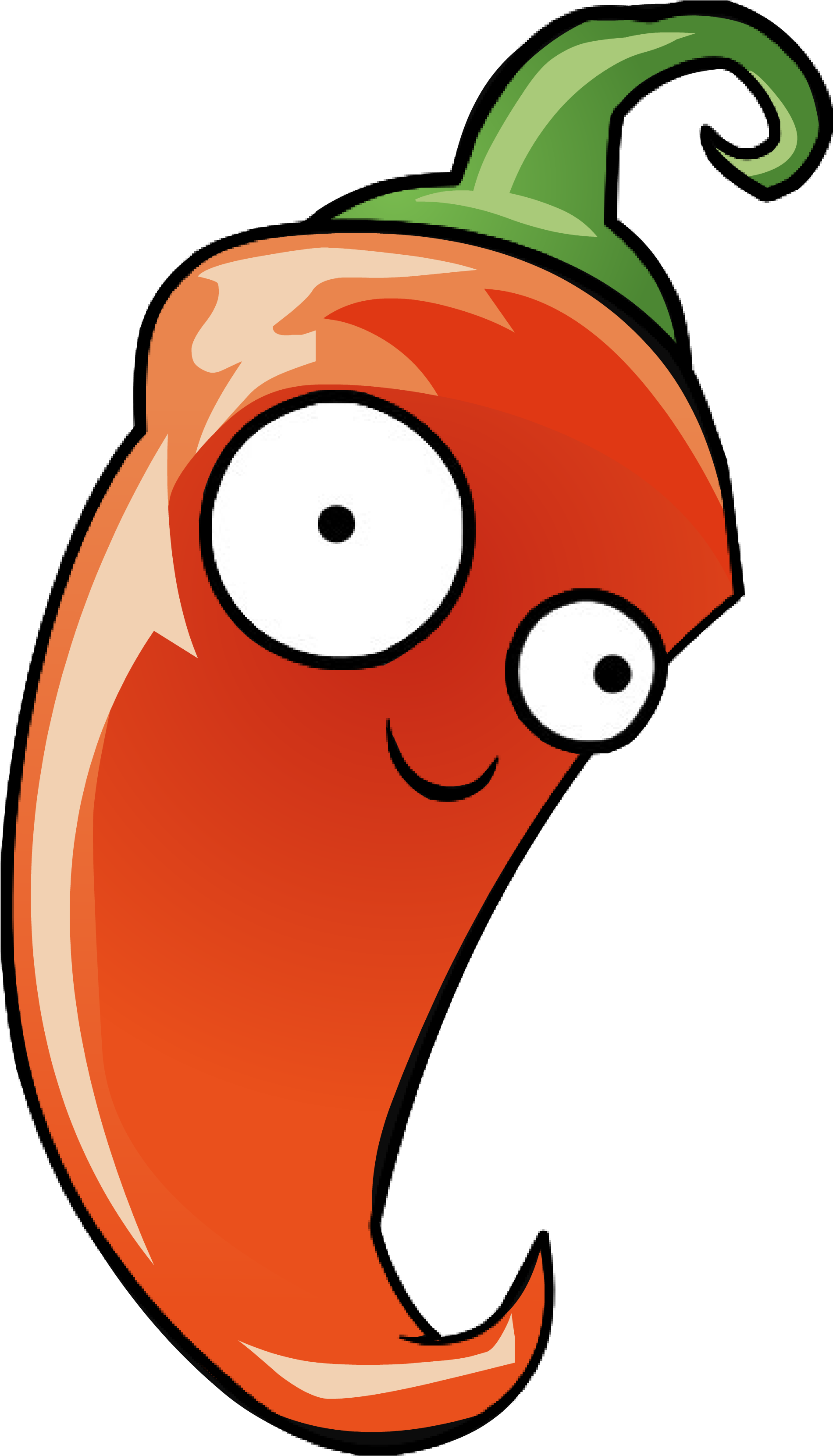 Happylapeno - Jalapeño De Plants Vs Zombies (1919x3329)