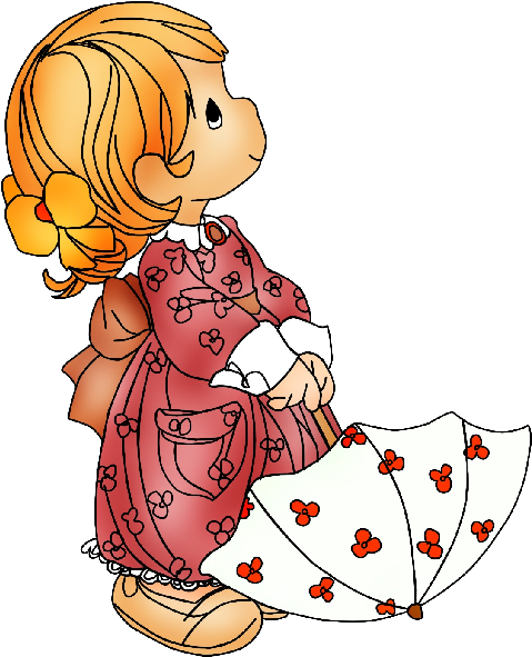 Funny Baby Girl Cartoon Clip Art Images - Funny Baby Girl Cartoon Clip Art Images (600x600)