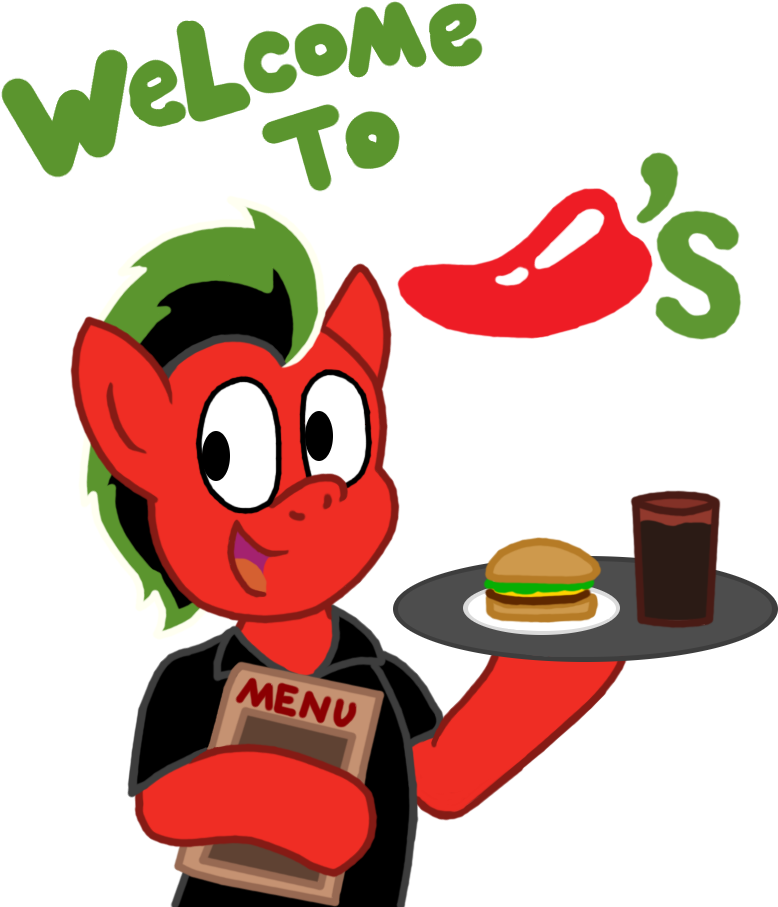 Welcome To Chili's By Sketchymouse Welcome To Chili's - Brinker Chili's (email Delivery) (875x938)
