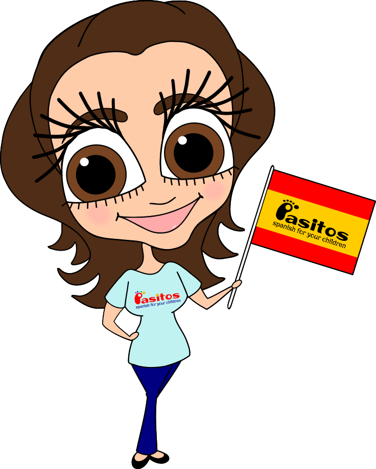 Pasitos Spanish Language School For Children - Cartoon (736x919)