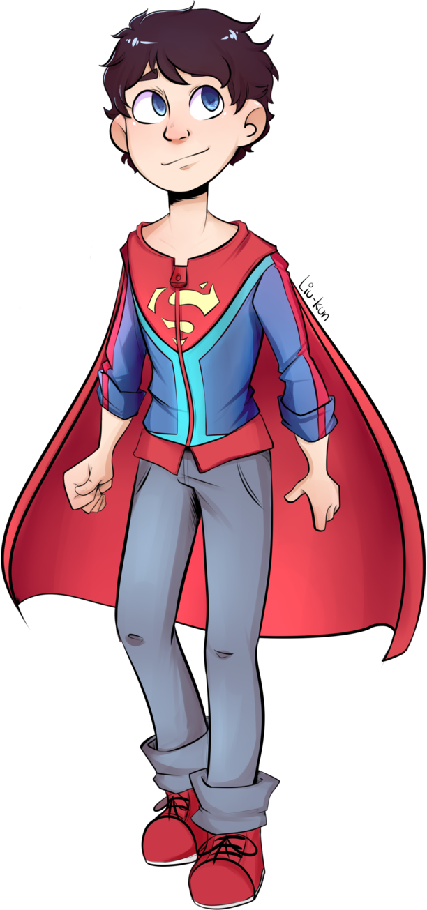 Superboy By Liu-kun - Comics Invincible Omni Man (612x1305)