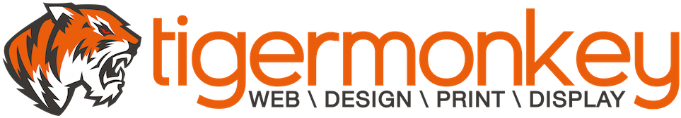 Web Design, Graphic Design, Logo Design Derry Londonderry - Tigermonkey Derry (1000x207)