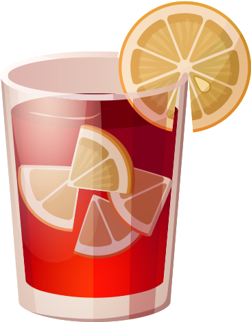 Iced Tea Lemon Tea - Cartoon Iced Tea (500x500)