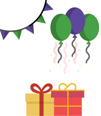Celebrate Your Birthday With Tric's - Celebrate Your Birthday With Tric's (350x400)