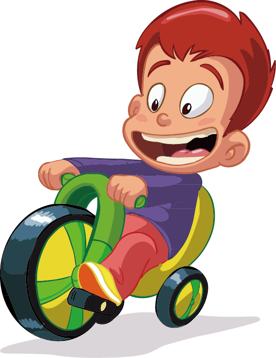 Bicycle Cartoon Clip Art - Bicycle Cartoon Clip Art (550x711)