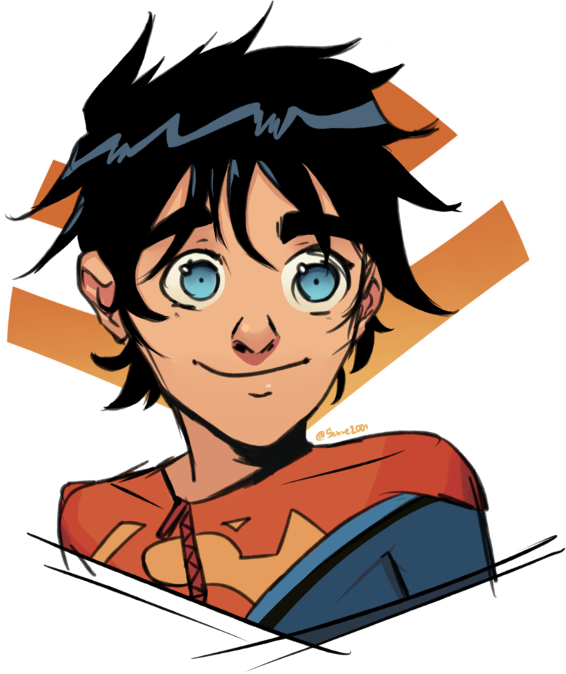 Superboy By Sense19 - Jonathan Samuel Kent Screaming (819x975)