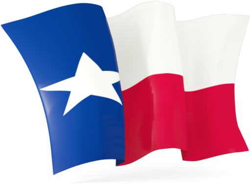 Waving Flag Illustration Of Flag Of Br Texas - Flag (640x480)