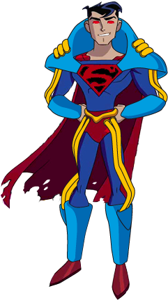 Superboy Prime Losh Style By Azraeuz - Superboy Prime Young Justice (275x456)