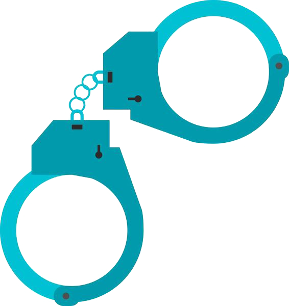 Handcuffs Prison Police Illustration - Handcuffs Prison Police Illustration (566x600)