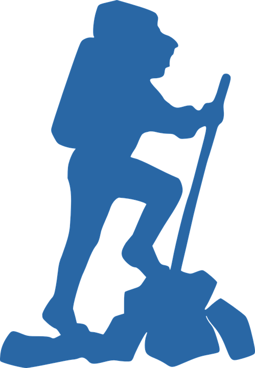 Hike Cliparts 10, Buy Clip Art - Clipart Hiking (499x720)