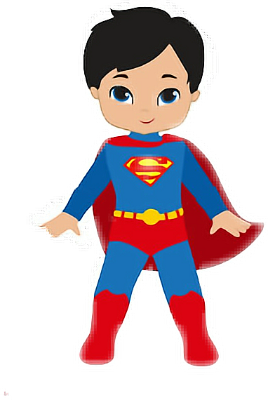 Superboy Sticker - Superhero (382x570)