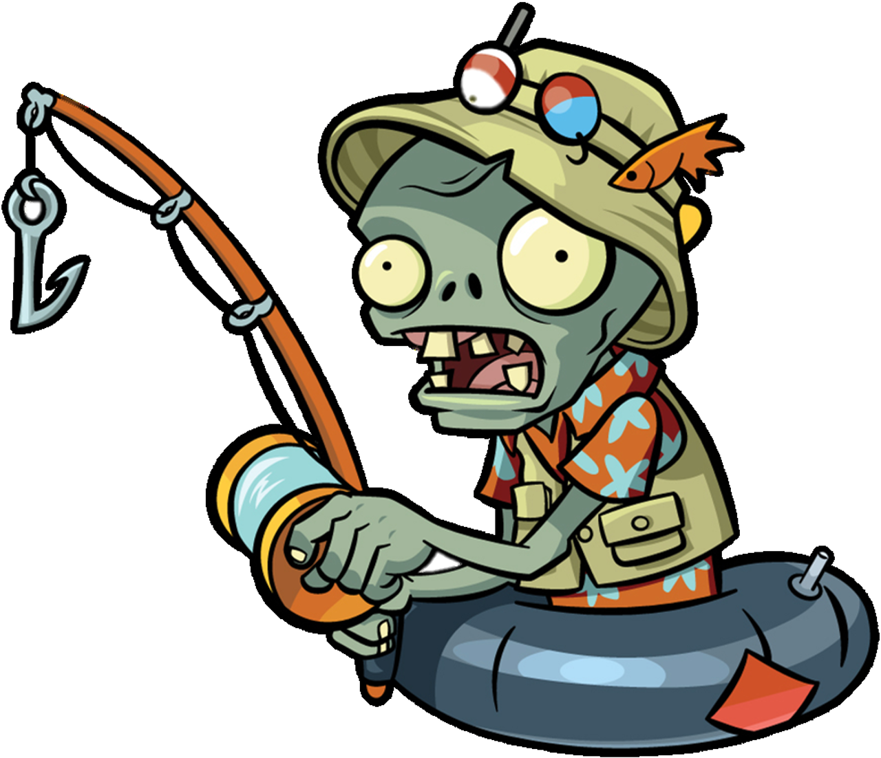 Fisherman Zombie - Fisherman Zombie (1298x1125)