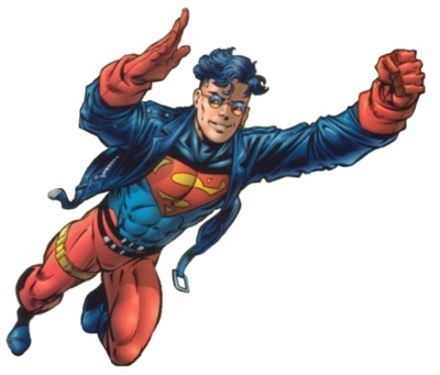Superboy Png Image Background - Superboy And The Ravers (400x341)