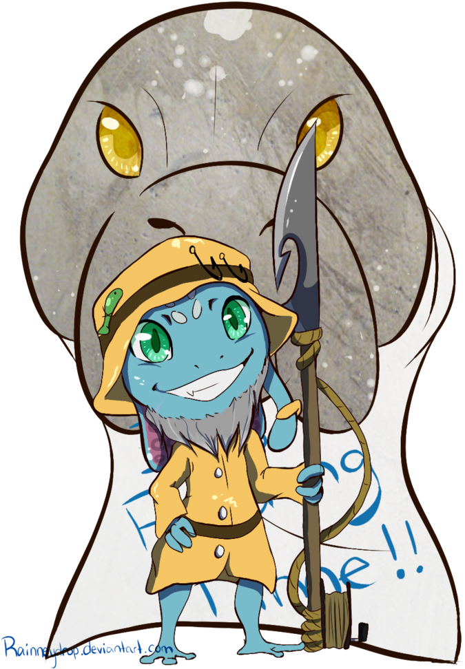 Fisherman Fizz, Reporting For Duty By Rainneydrop - Cartoon (767x1041)