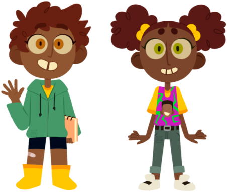 Girls Got An Upgrade - Cartoon (500x500)