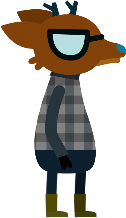 Fisherman Jones - Night In The Woods Deer (720x850)