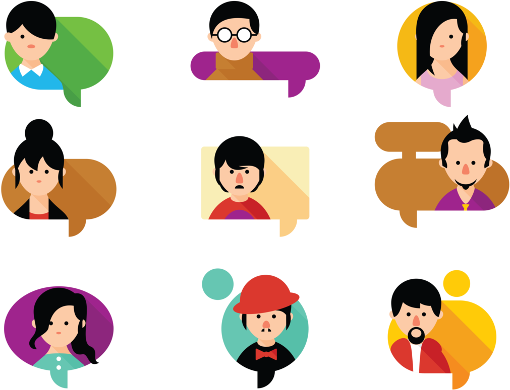 Person Icons - Vector Graphics (1136x936)