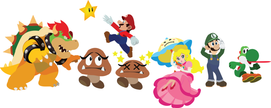 Mario Google Logo By Lordvaati3531 - Google Mario (900x359)