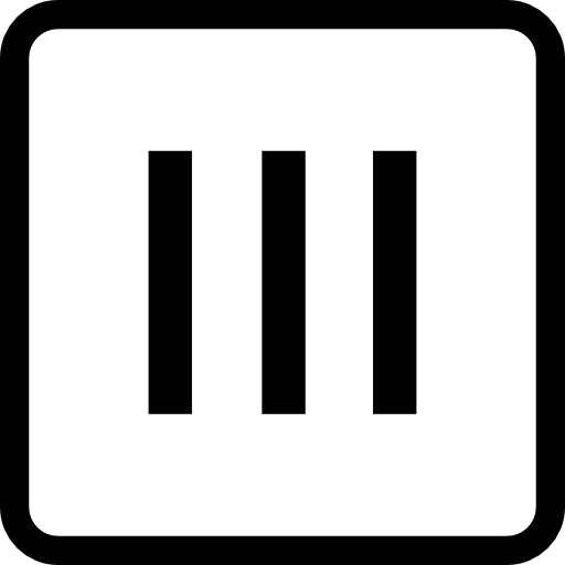 Three Vertical Parallel Straight Lines In A Square - Logo With Straight Lines (2302x2400)