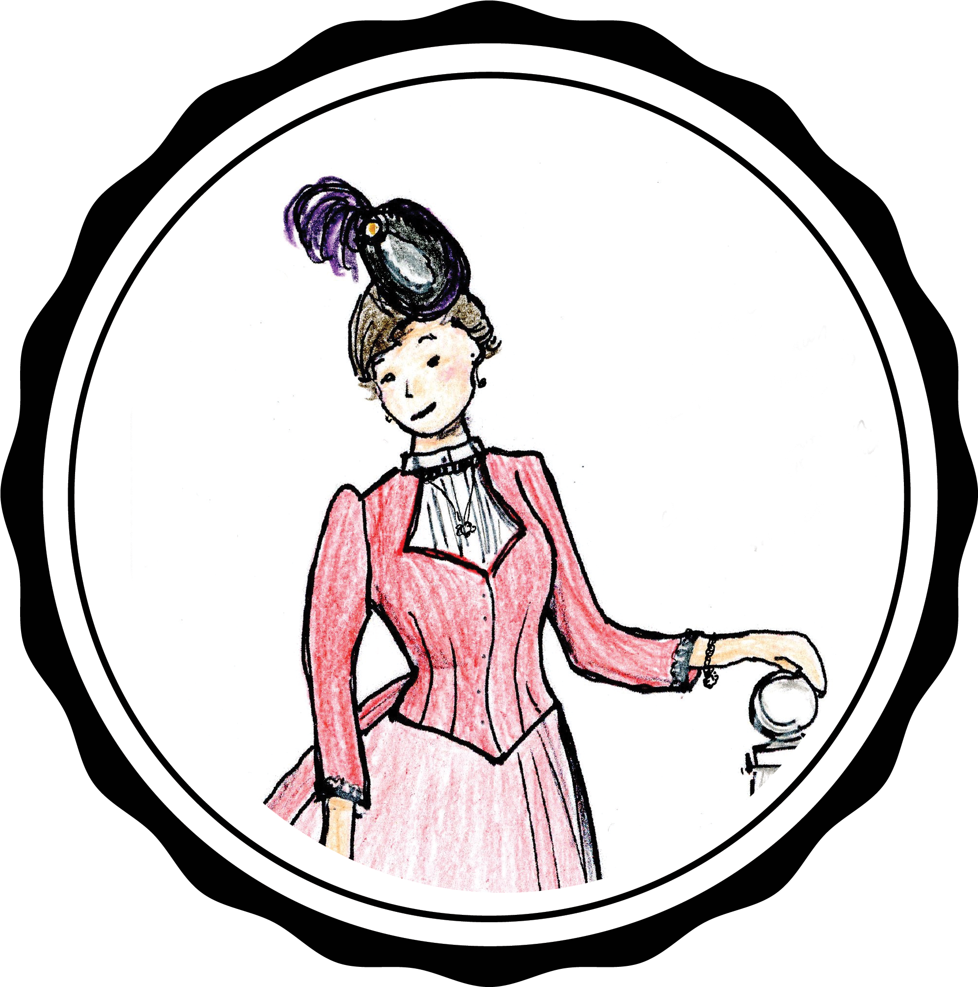 Alexandra , High Fashion Cousin - Cartoon (2010x2010)