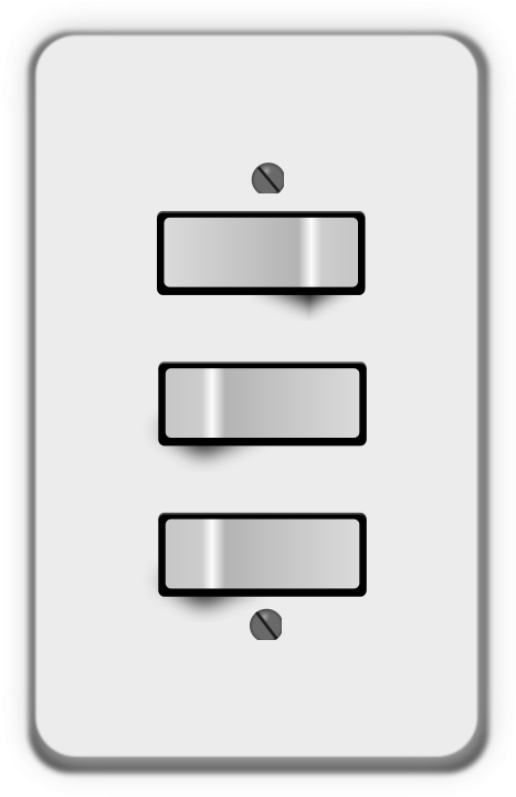 Free Clipart - Light Switch Clip Art (566x800)