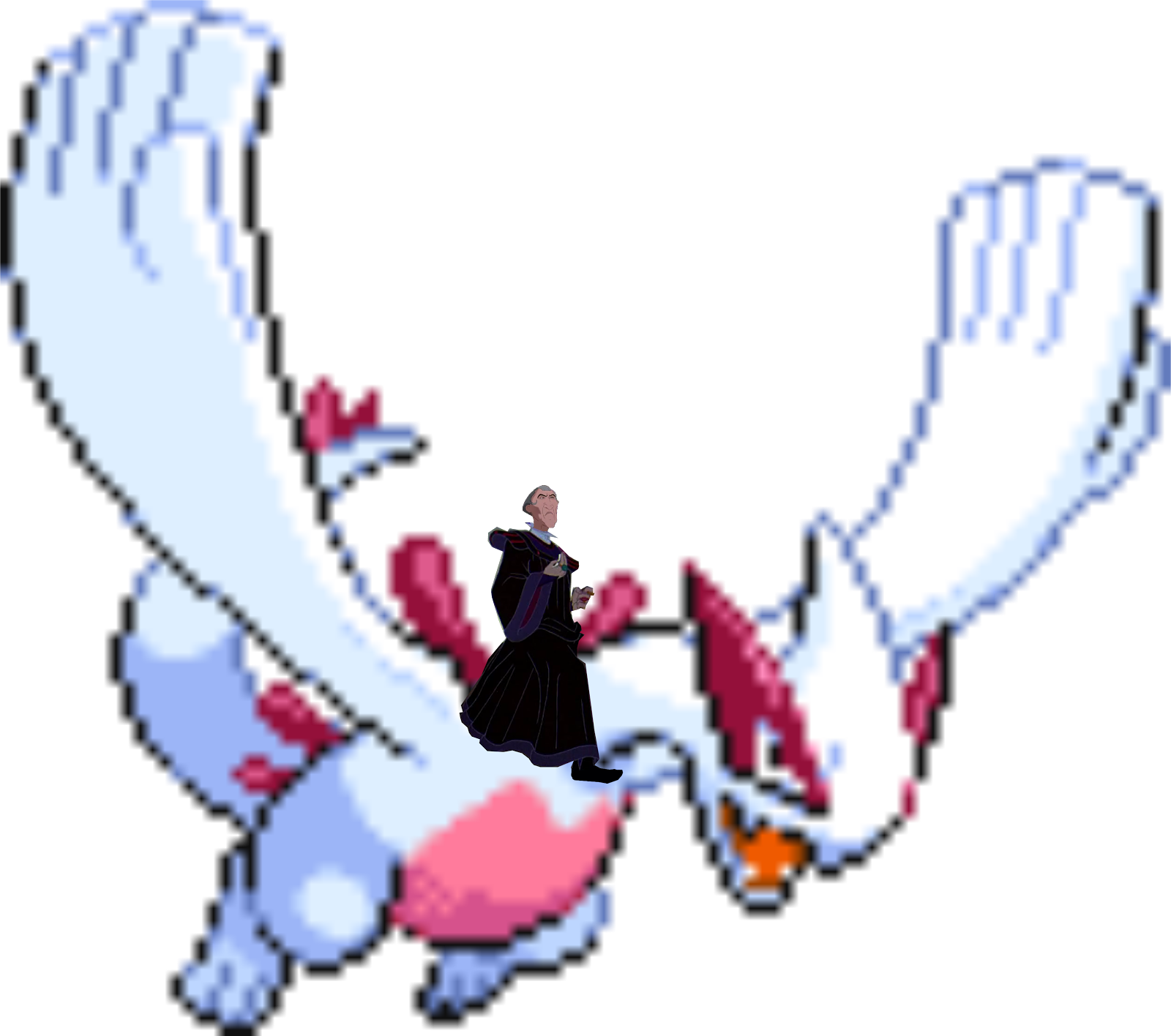 Sometime Before He Reunited With His Cousins, He Had - Lugia Sprite (1600x1416)