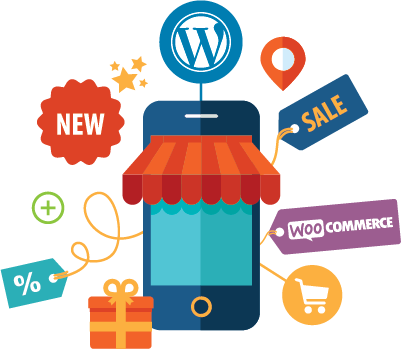 Ecommerce Selling - E Commerce Website Icon (401x349)