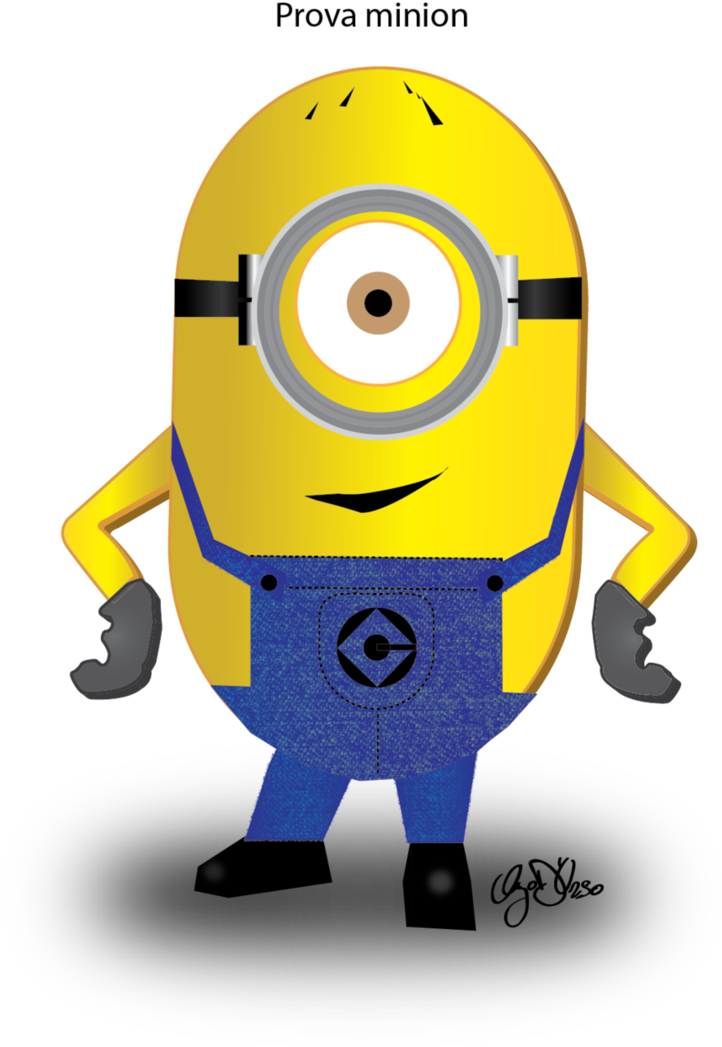 Minions Marcus Adobe Illustrator Minion By Hypnosis87-d3a7pc8 - Figura De Minions (758x1054)