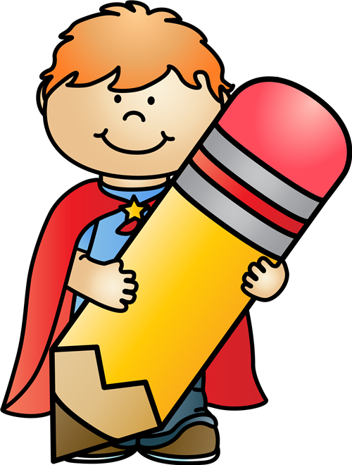 Girl With Crayon Super Child - Thumbnail (500x660)