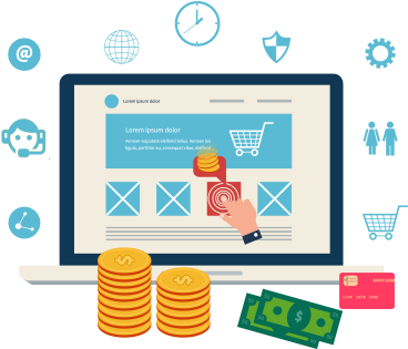 Our Strong Determination And Passion Towards Web Development - Online Shopping (458x345)