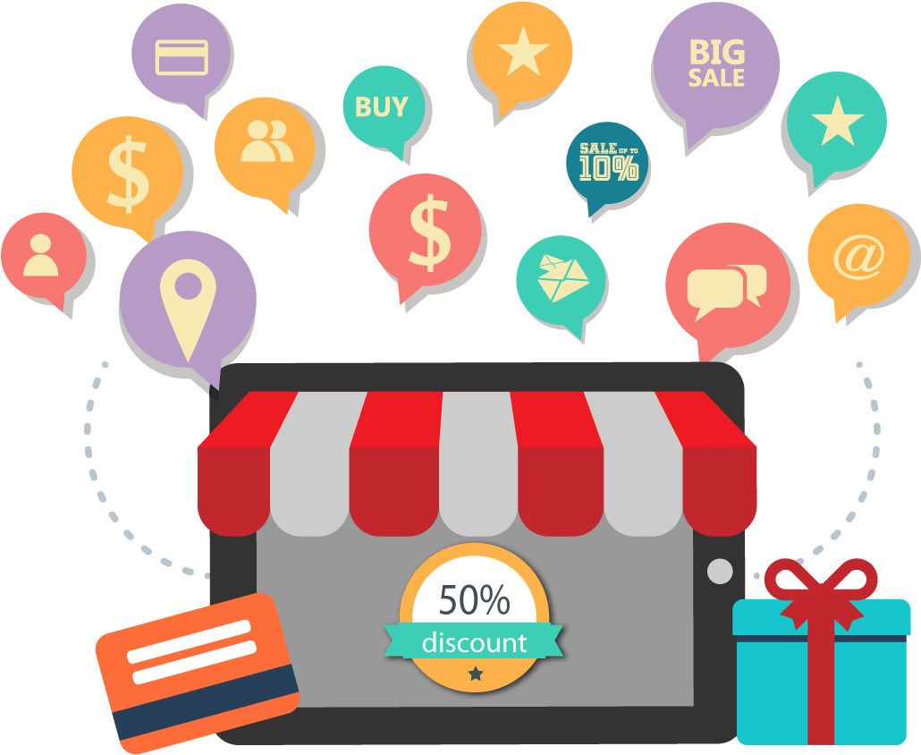 Tidbit Solutions - E Commerce Png (1152x864)